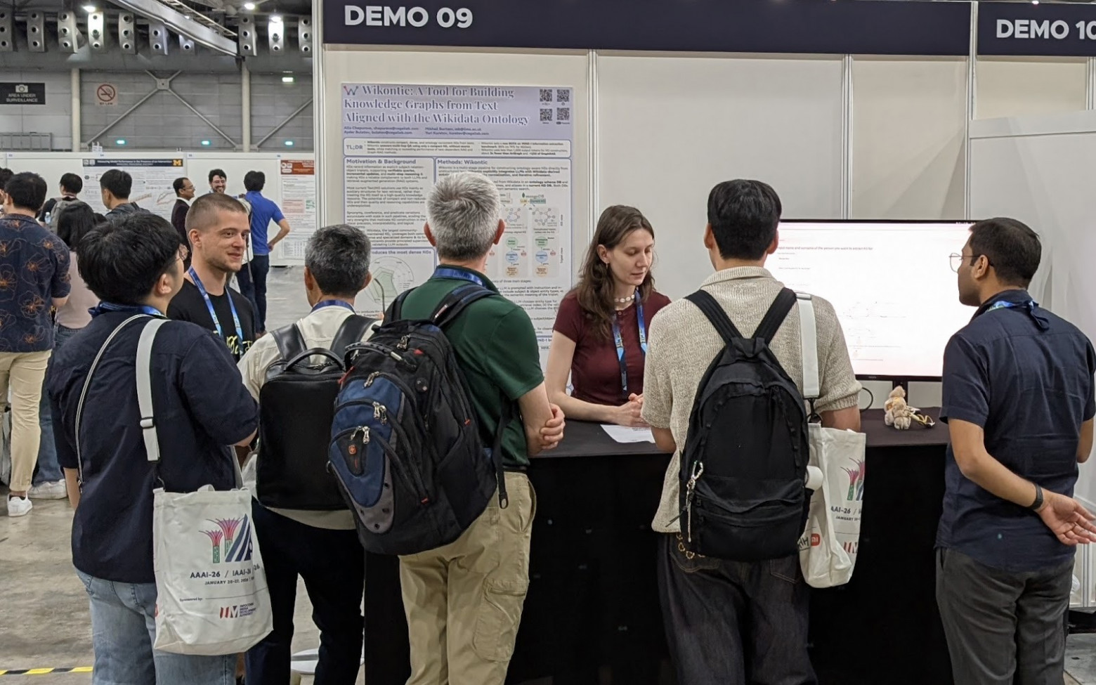 Наш демо-стенд посетило немало заинтересованных исследователей и инженеров  