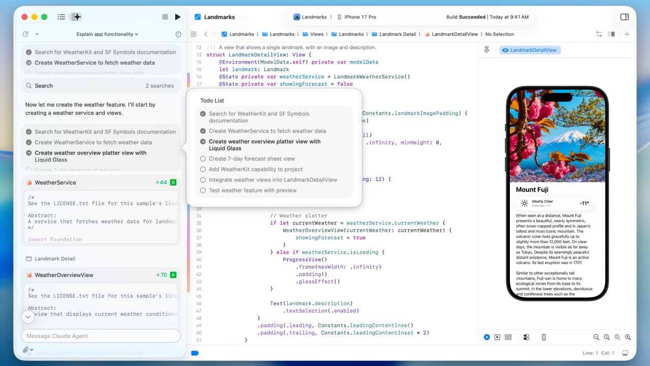В Xcode 26.3 появилась поддержка ИИ-агентов Claude, Codex и MCP - 2