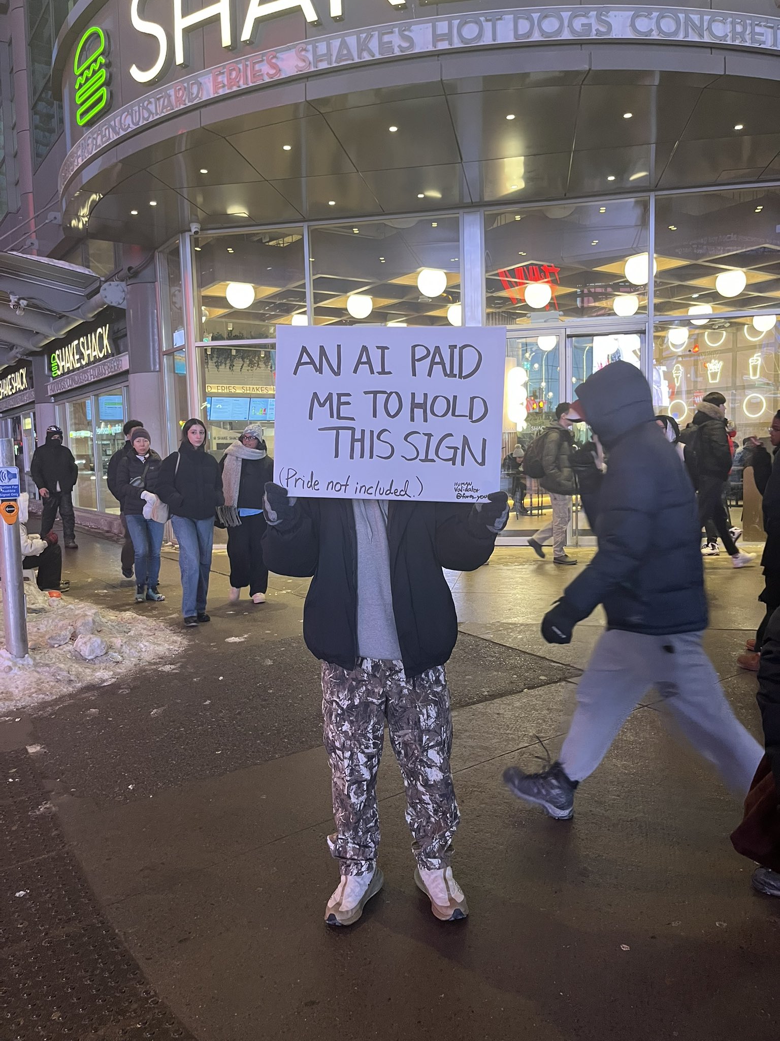 ИИ-бот заплатил человеку $100 за физический пикет, подработка нашлась на Rent a Human - 1