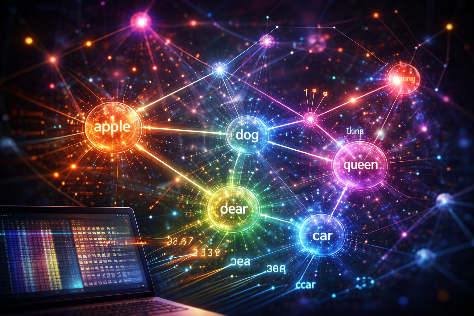 От «яблока» до «королевы»: как нейросети учатся понимать смысл слов через эмбеддинги - 1