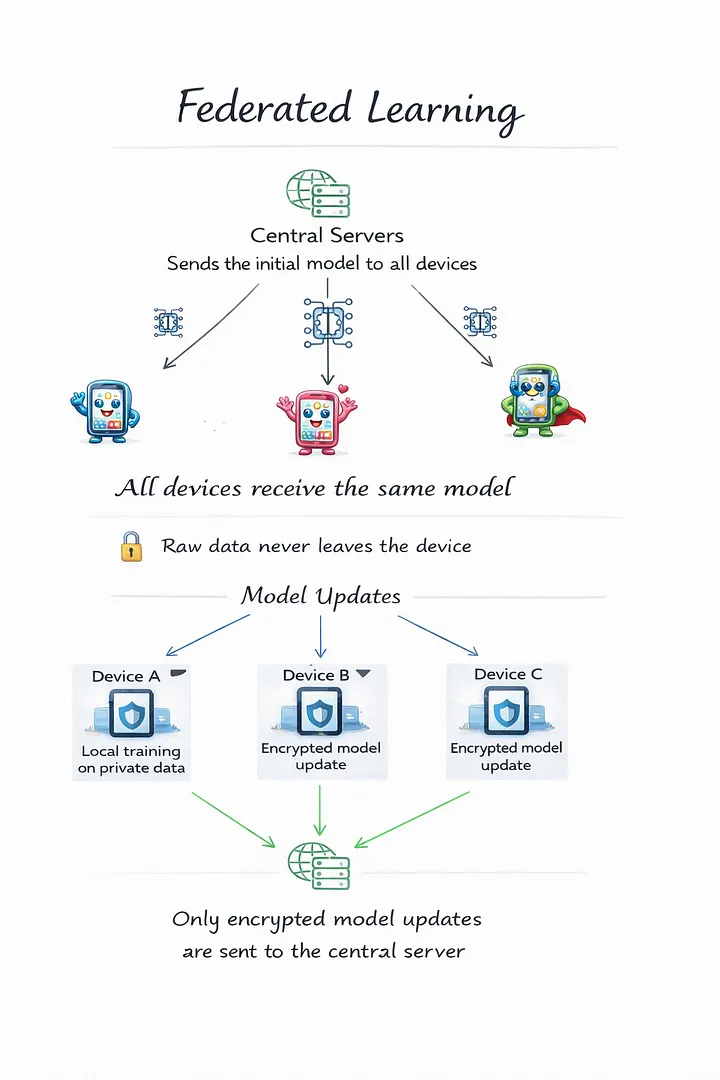 Google не читает ваши сообщения – федеративное обучение читает. И вот как - 3 Google не читает ваши сообщения – федеративное обучение читает. И вот как - 3