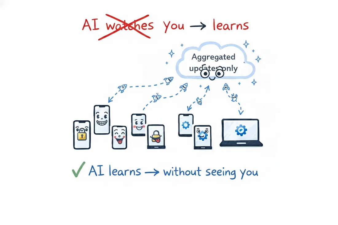 Google не читает ваши сообщения – федеративное обучение читает. И вот как - 1 Google не читает ваши сообщения – федеративное обучение читает. И вот как - 1