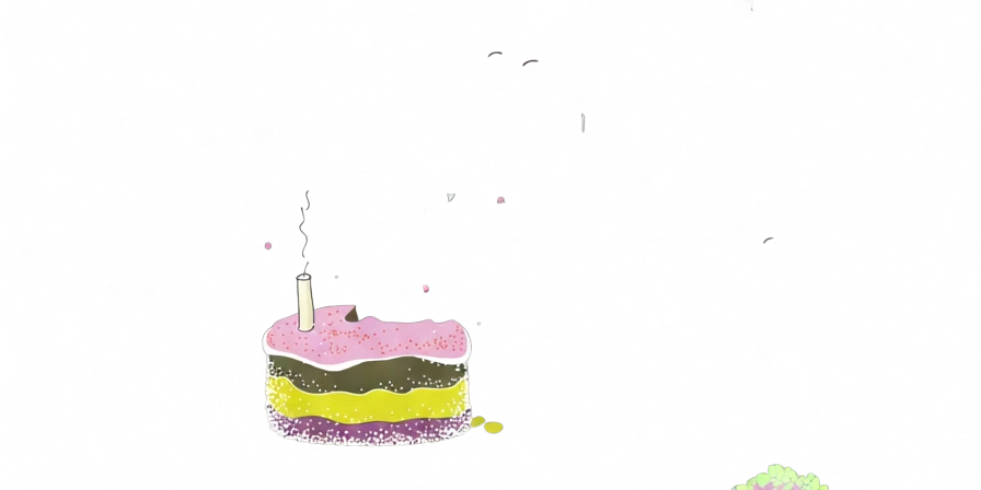 Четвертый слой (торт и небольшие артефакты вокруг).