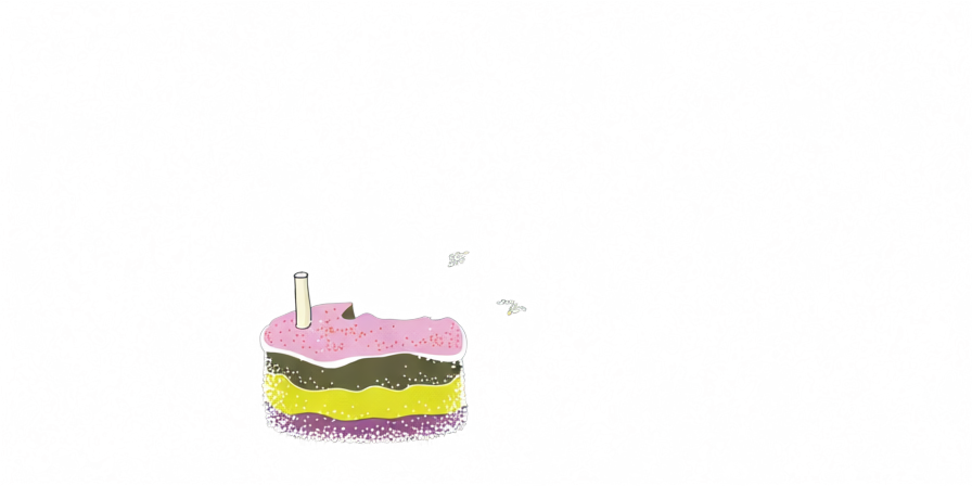 Четвертый слой (торт и его небольшие отпечатки).