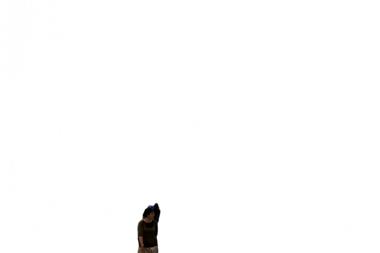 Второй слой (один из прохожих на прозрачном фоне).