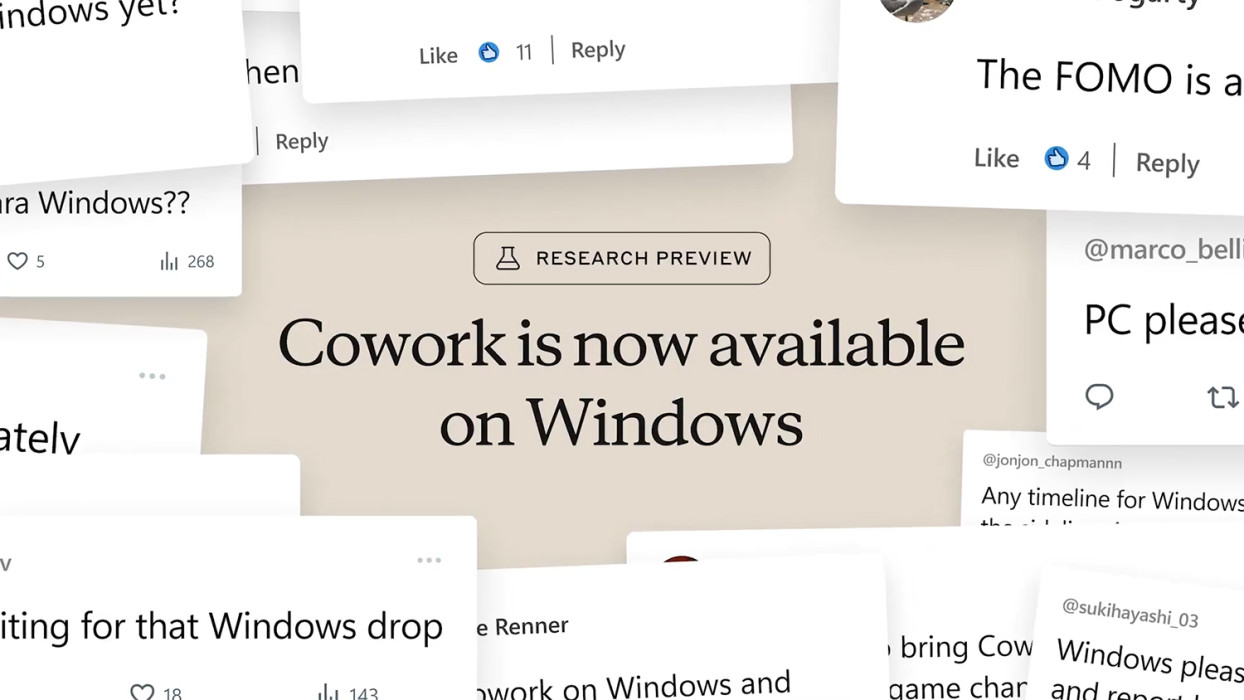 Cowork стал доступен на Windows - 1 Cowork стал доступен на Windows - 1