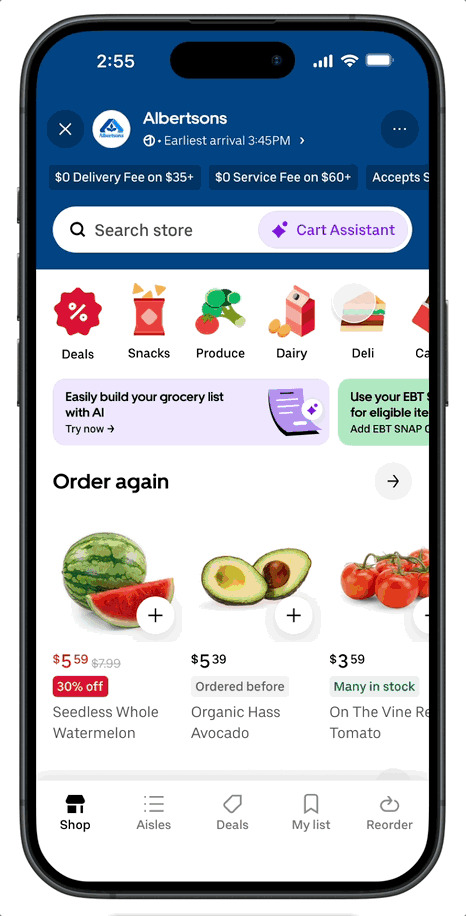 Uber Eats запустил ИИ-помощника для создания продуктовых корзин - 2