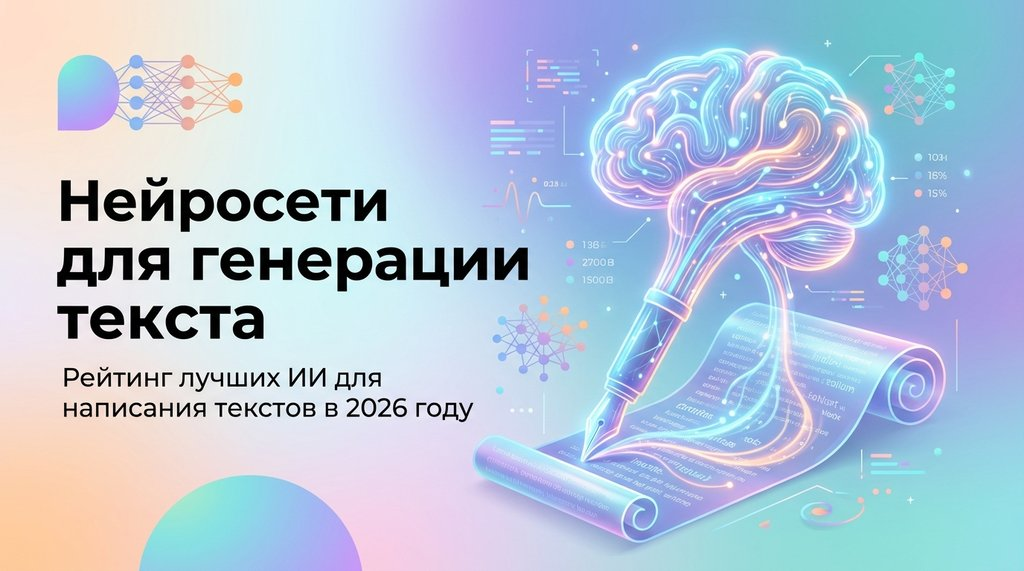 Нейросети для генерации текста: Рейтинг лучших ИИ для написания текстов в 2026 году - 1