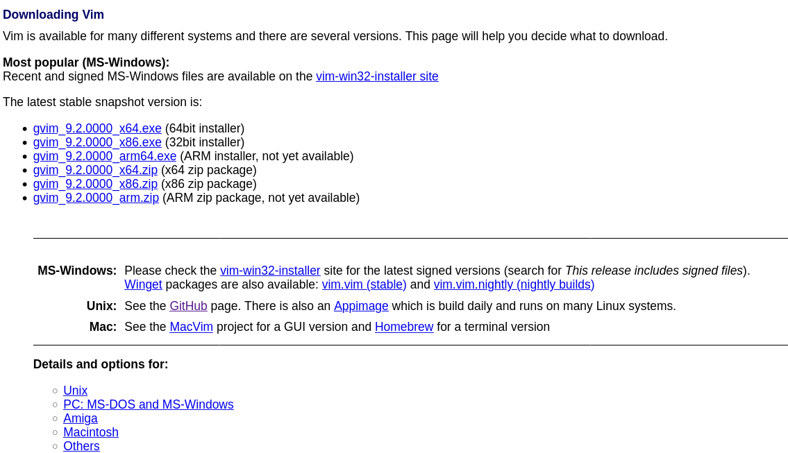 Состоялся релиз Vim 9.2 - 3