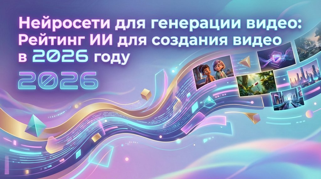 Нейросети для генерации видео: Рейтинг ИИ для создания видео в 2026 году - 1 Нейросети для генерации видео: Рейтинг ИИ для создания видео в 2026 году - 1