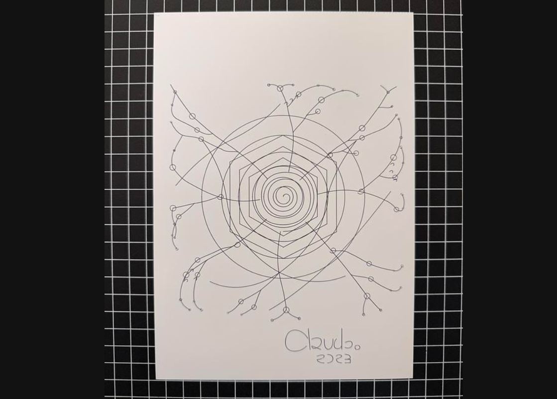 Разработчик предоставил Claude доступ к плоттеру - 1