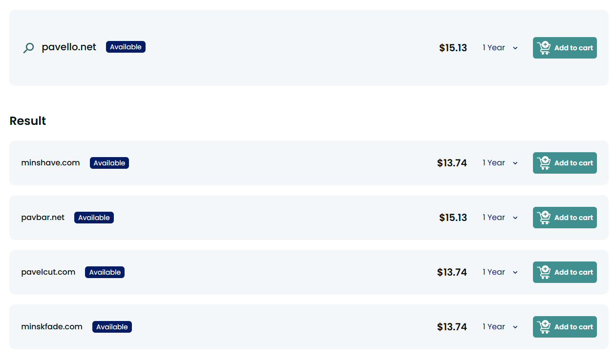 Обзор AI-генераторов доменных имён: выбираем самые подходящие для РБ и РФ в 2026 году - 14