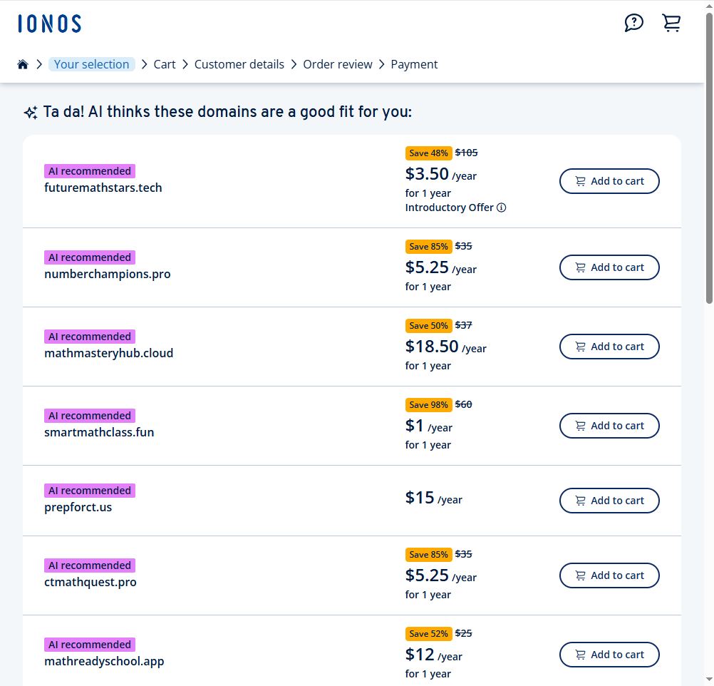 Обзор AI-генераторов доменных имён: выбираем самые подходящие для РБ и РФ в 2026 году - 15