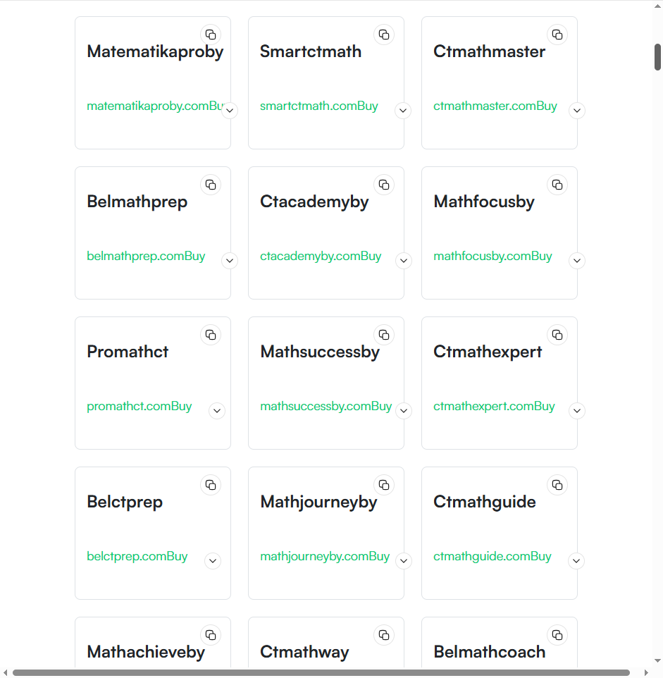 Обзор AI-генераторов доменных имён: выбираем самые подходящие для РБ и РФ в 2026 году - 39