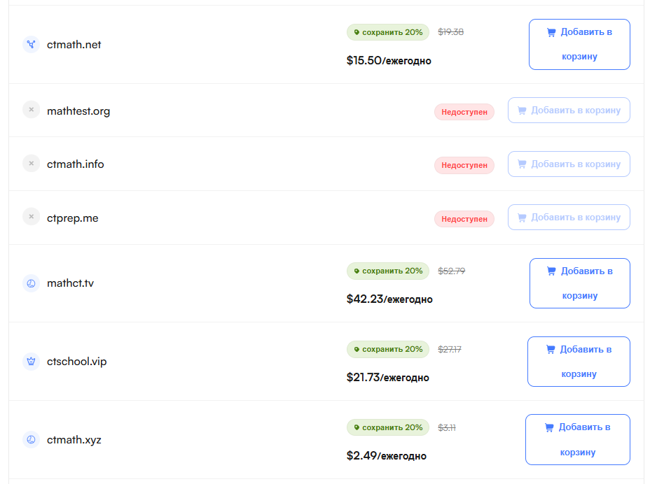 Обзор AI-генераторов доменных имён: выбираем самые подходящие для РБ и РФ в 2026 году - 9