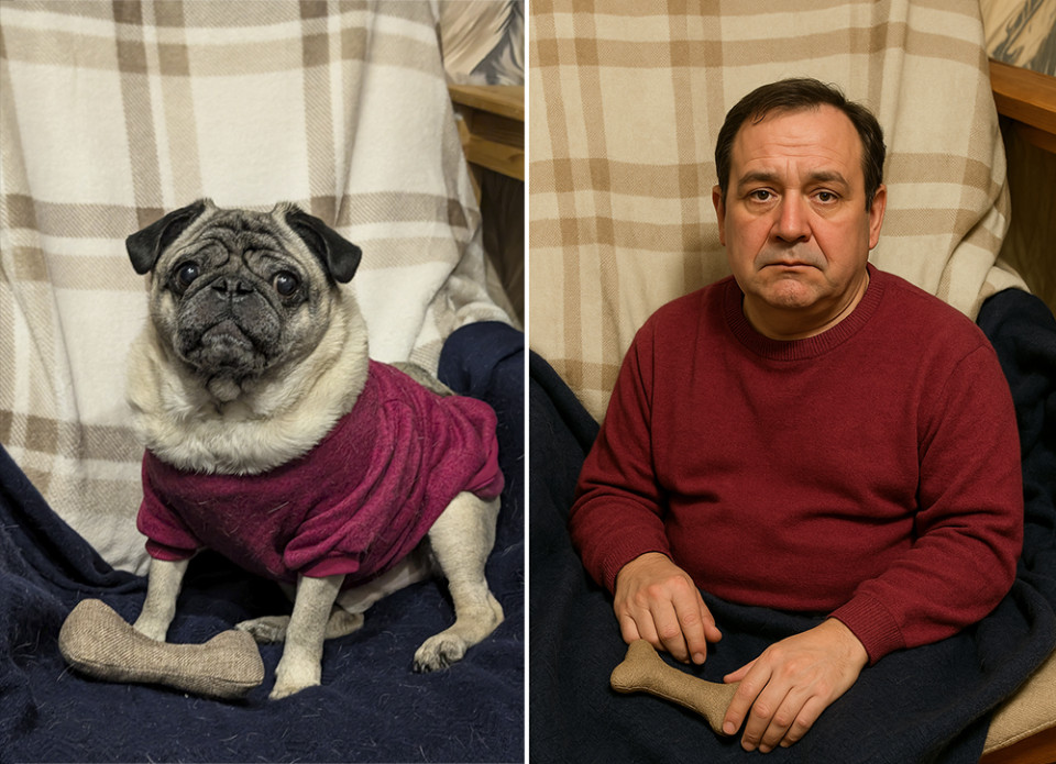 Как нейросеть превращает животных в людей: превратить питомца в человека через ИИ - 2