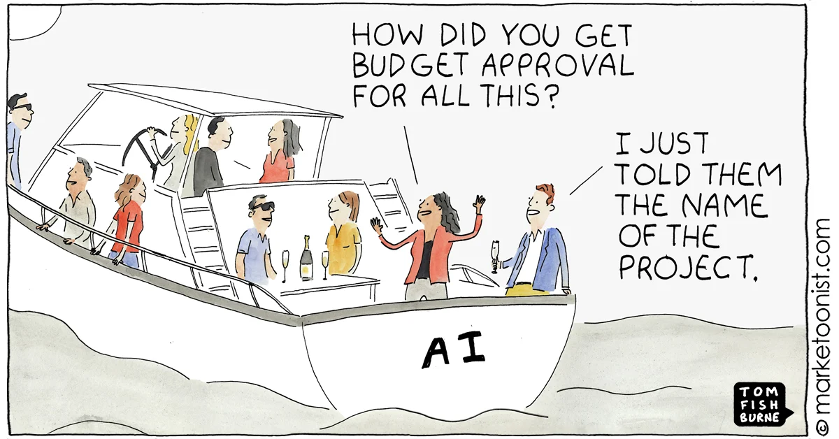 Глупость, жадность и прямой маркетинговый обман: темная сторона хайпа по «ИИ» - 1