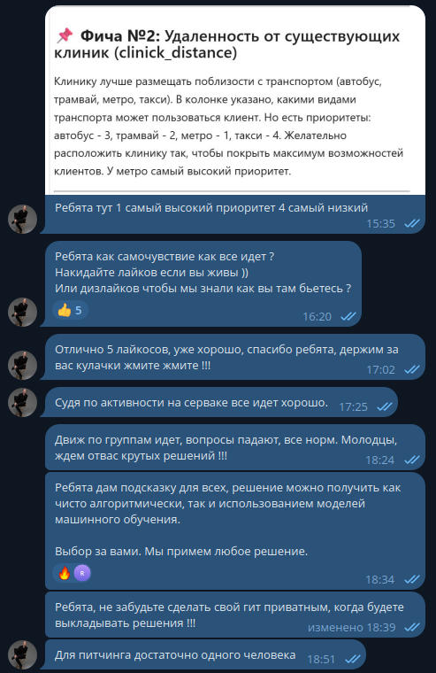 Рис. 10. Бывали вопросы и по метрикам, но в целом все отлично прошло