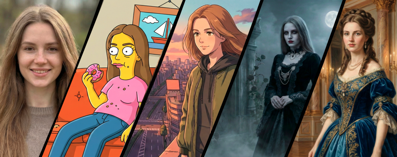 Как сделать фото в любом стиле: 20 промптов для обработки и генерации портретов + таблица стилей - 2 Как сделать фото в любом стиле: 20 промптов для обработки и генерации портретов + таблица стилей - 2