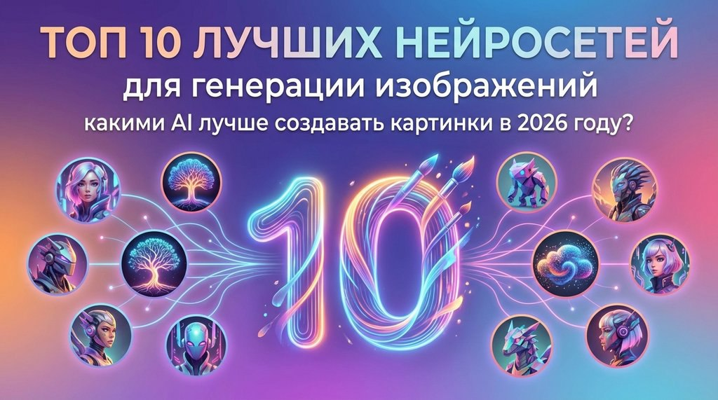 Сгенерировать картинку - фото нейросетью: какими AI лучше создавать картинки в 2026 году? - 1