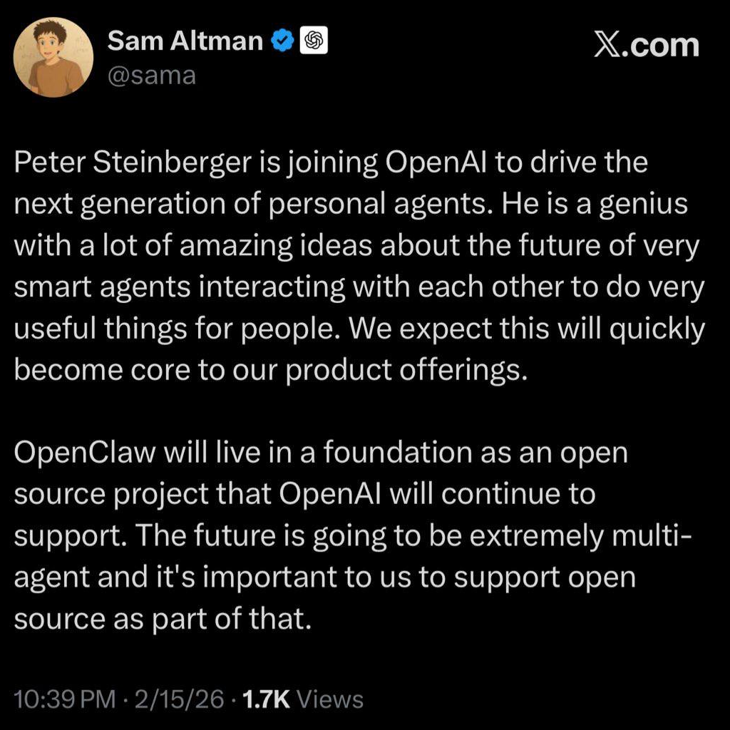 Китайские GLM-5 и Qwen 3.5, музыкальный генератор Lyria 3, создатель OpenClaw в OpenAI и скандал с Claude и Пентагоном - 11