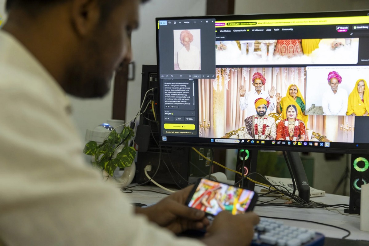 В Индии используют ИИ-дипфейки, чтобы добавлять умерших или отсутствующих родственников на видео - 4 В Индии используют ИИ-дипфейки, чтобы добавлять умерших или отсутствующих родственников на видео - 4