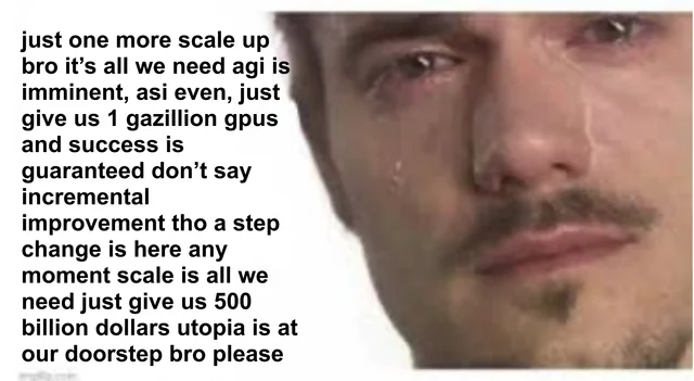 В общем, just 1 more billion bro