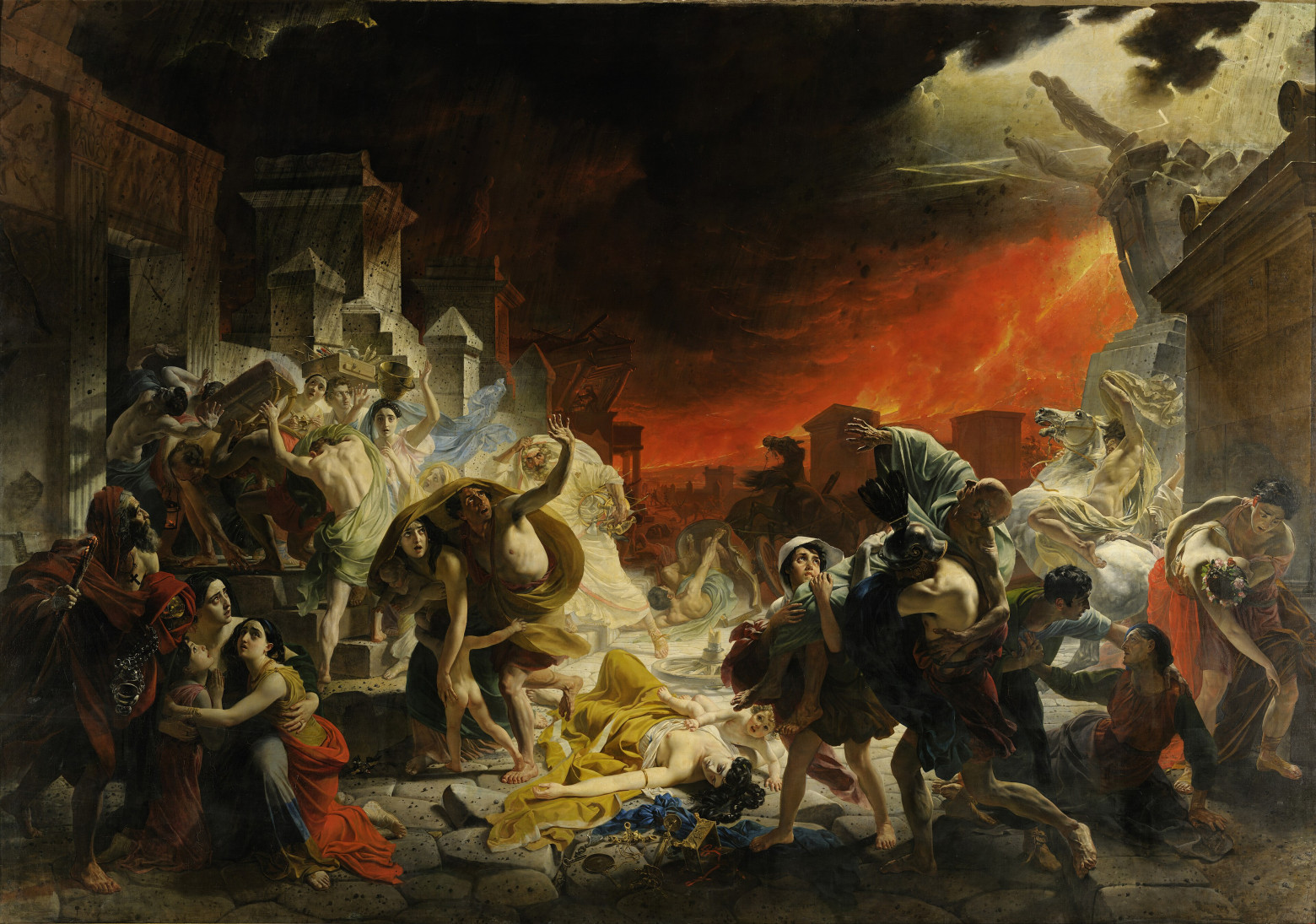 "Последний день Помпеи", Карл Брюллов, 1833