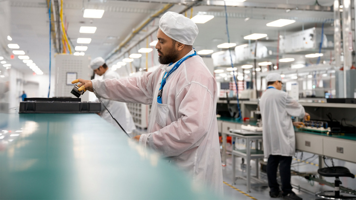 Завод Apple в Хьюстоне