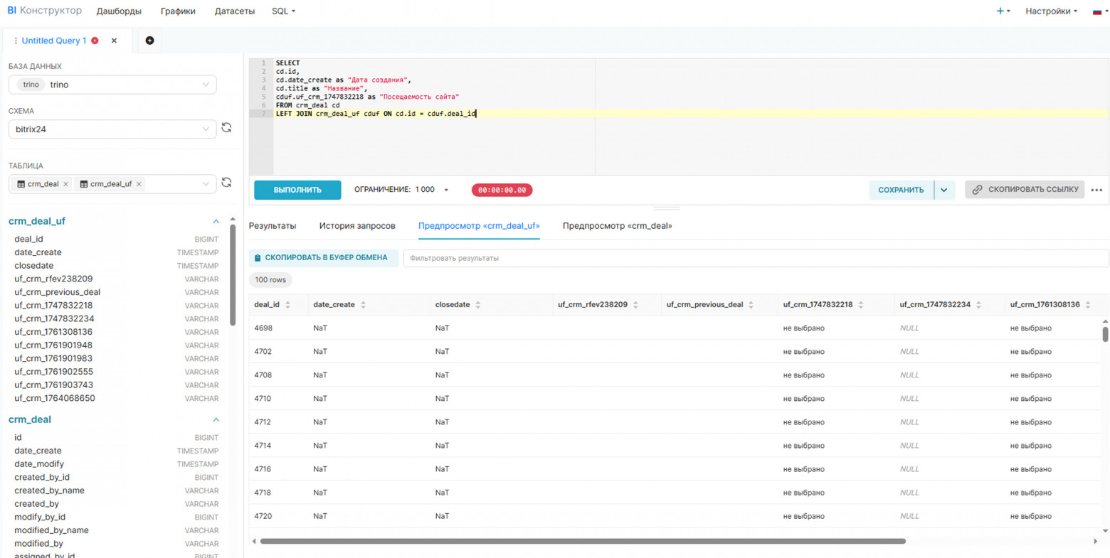 BI-конструктор Битрикс24: как настроить кастомный отчет - 6 BI-конструктор Битрикс24: как настроить кастомный отчет - 6
