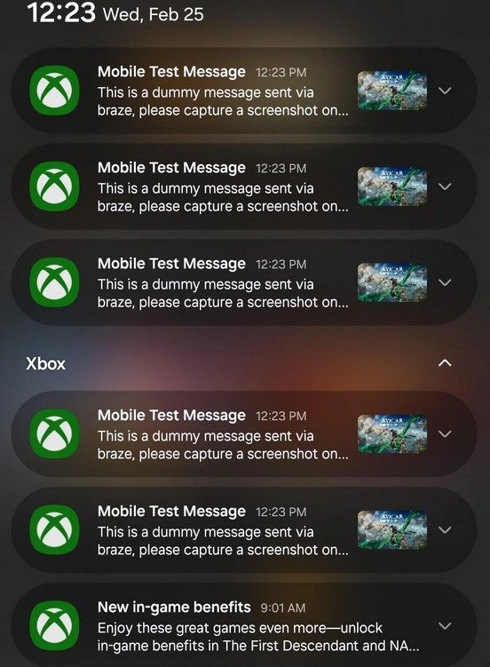 Microsoft извинилась за спам тестовыми уведомлениями в приложении Xbox - 2 Microsoft извинилась за спам тестовыми уведомлениями в приложении Xbox - 2