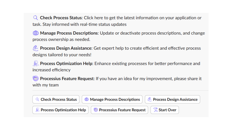 Как мы превратили каталог процессов в «цифрового сотрудника» на LLM и low-code - 6