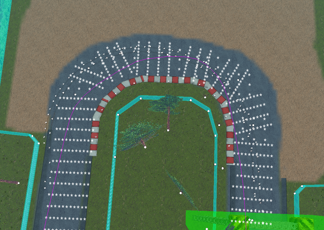 Построенные вершины