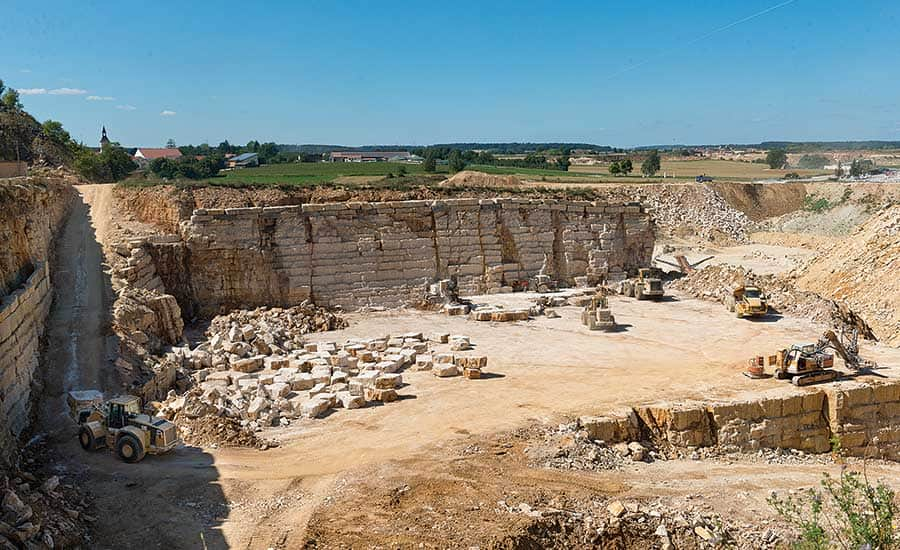 Известняковый карьер в Подольске
