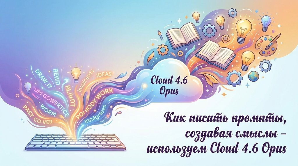 Как писать промпты, создавая смыслы – используем Cloud 4.6 Opus - 1