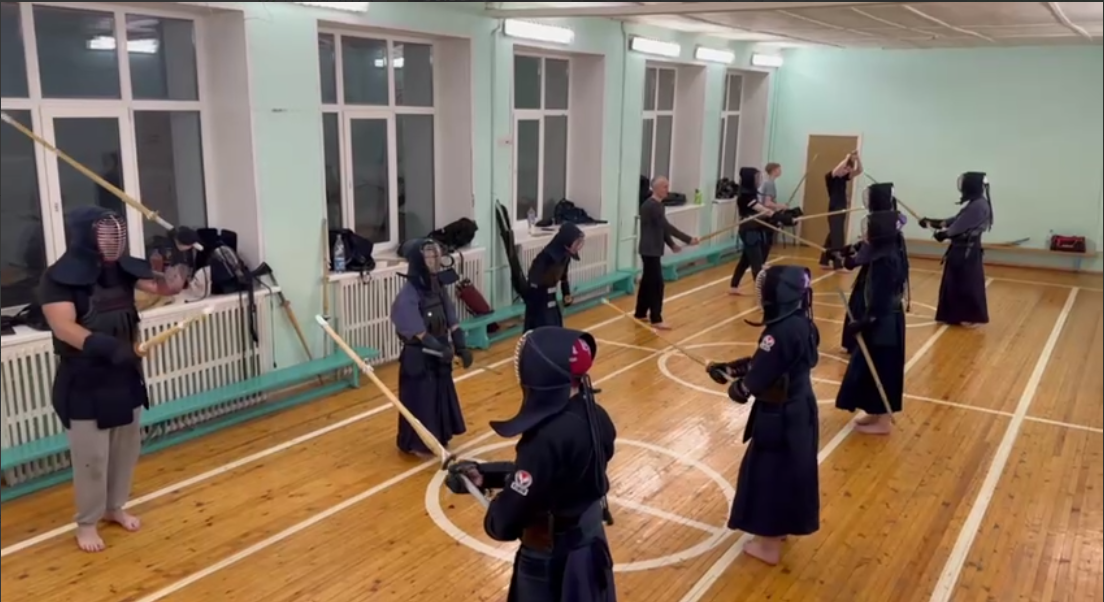 Так проходили тренировки