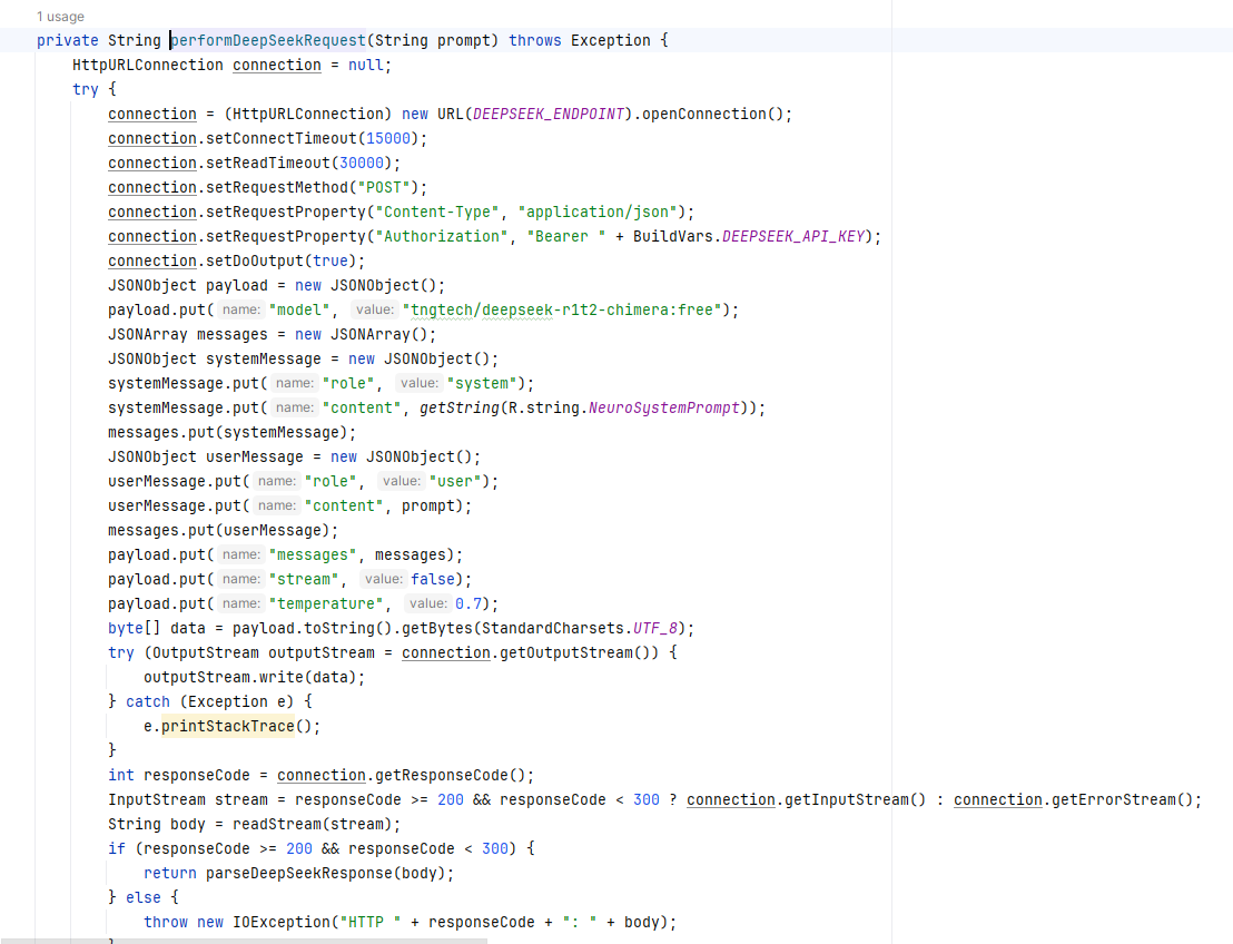 Как я добавил функциональность в приложение Telegram с помощью ИИ - 10