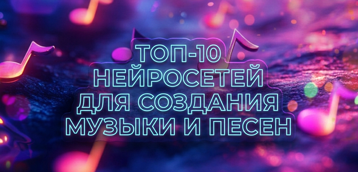 Лучшие нейросети для генерации музыки и написания песен