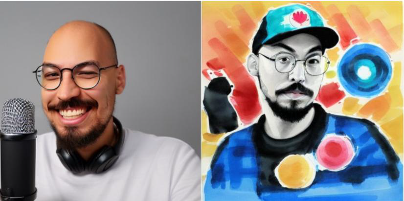 Изображения, созданные моделью с помощью DreamBooth