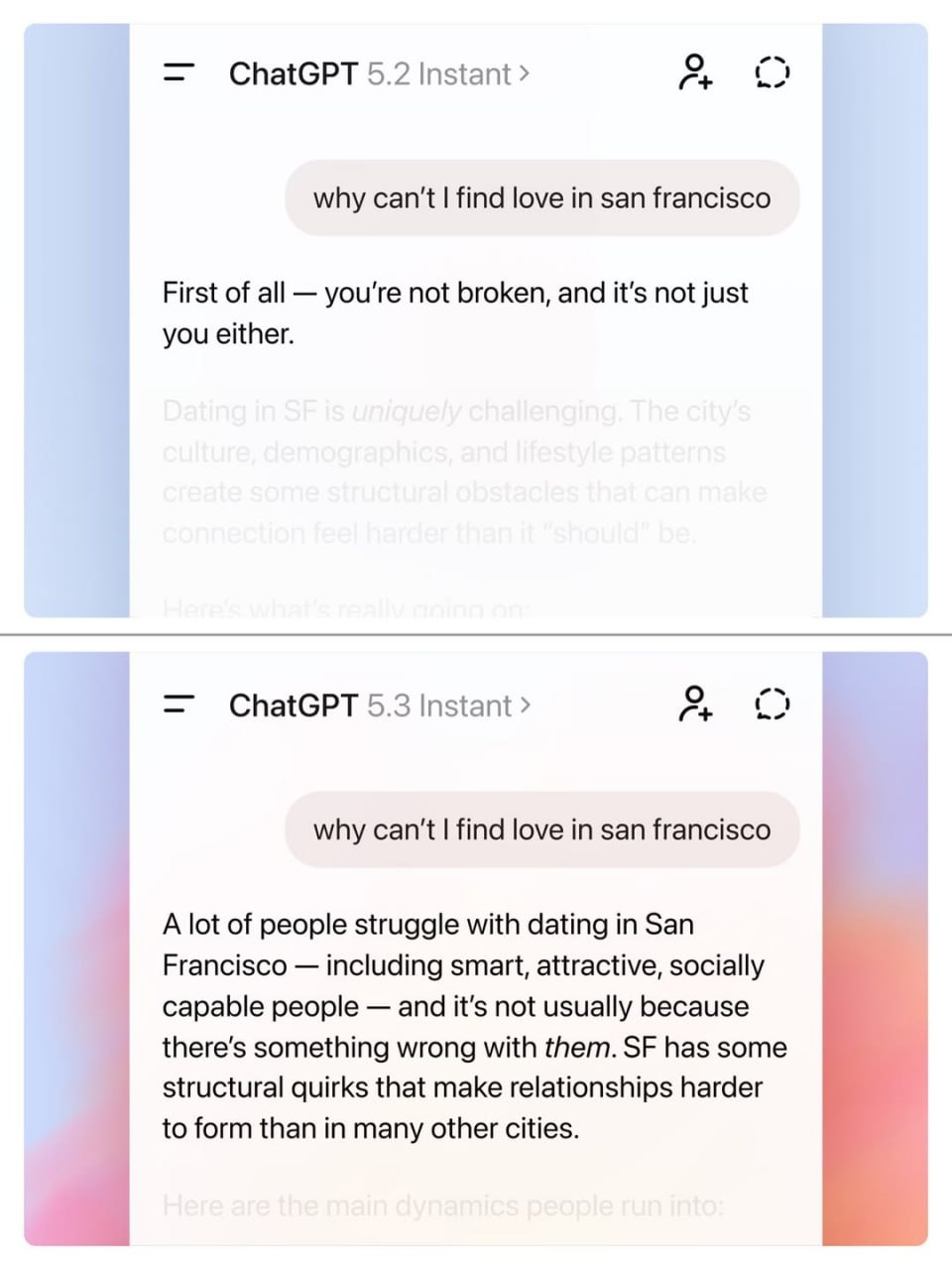 ChatGPT-5.3 вышел — первой завезли модельку GPT-5.3 Instant - 2