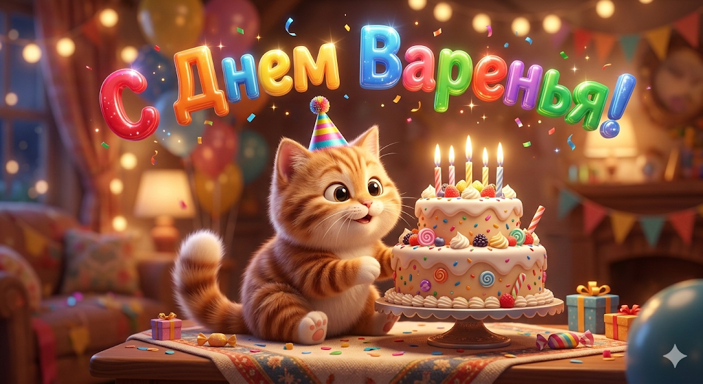 Как сделать идеальную ИИ открытку: Промпты и гайд для генерации поздравлений с текстом в нейросети - 4