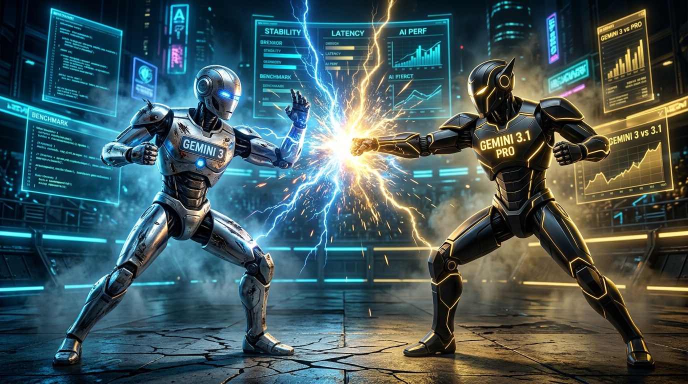 Gemini 3.1 Pro vs Gemini 3: сравнение поколений нейросети - 1 Gemini 3.1 Pro vs Gemini 3: сравнение поколений нейросети - 1