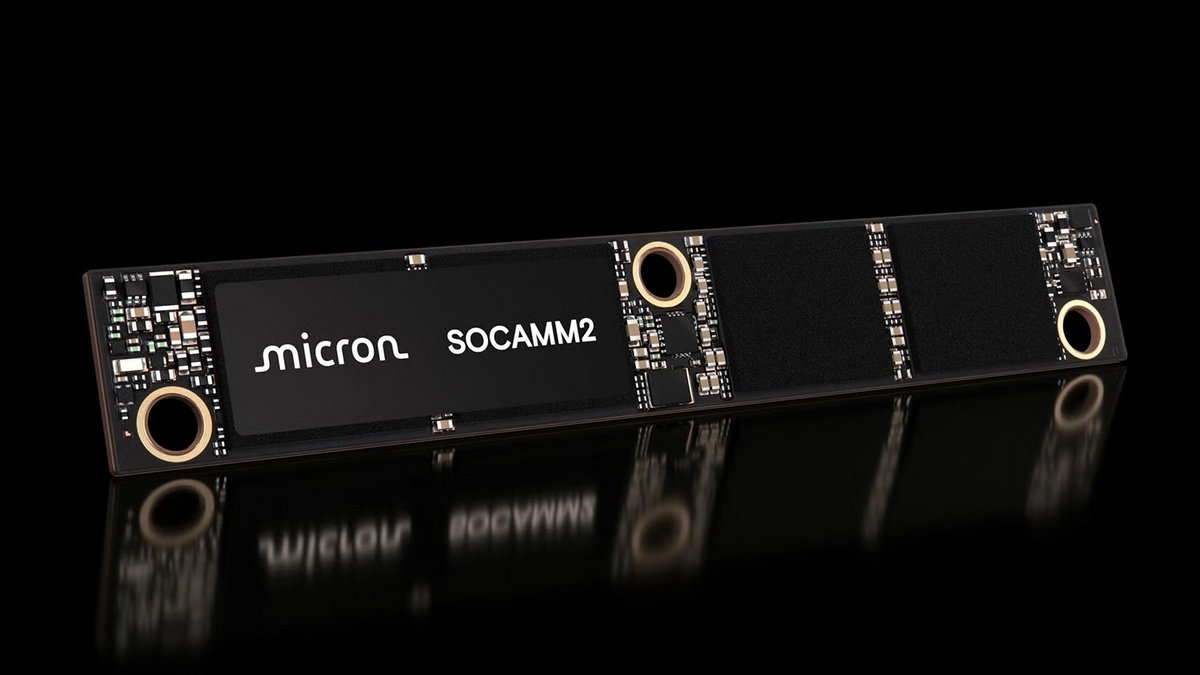 Micron представила модуль оперативной памяти формата SOCAMM2 объёмом 256 ГБ - 1