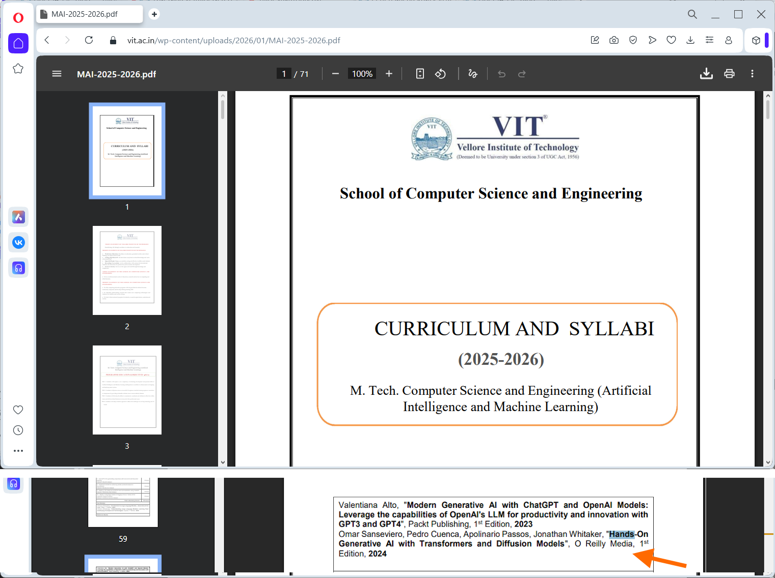 Источник:https://vit.ac.in/wp-content/uploads/2026/01/MAI-2025-2026.pdf 