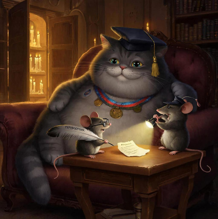 Кот-психопат и мышки — забитые трудоголики с сырными KPI  