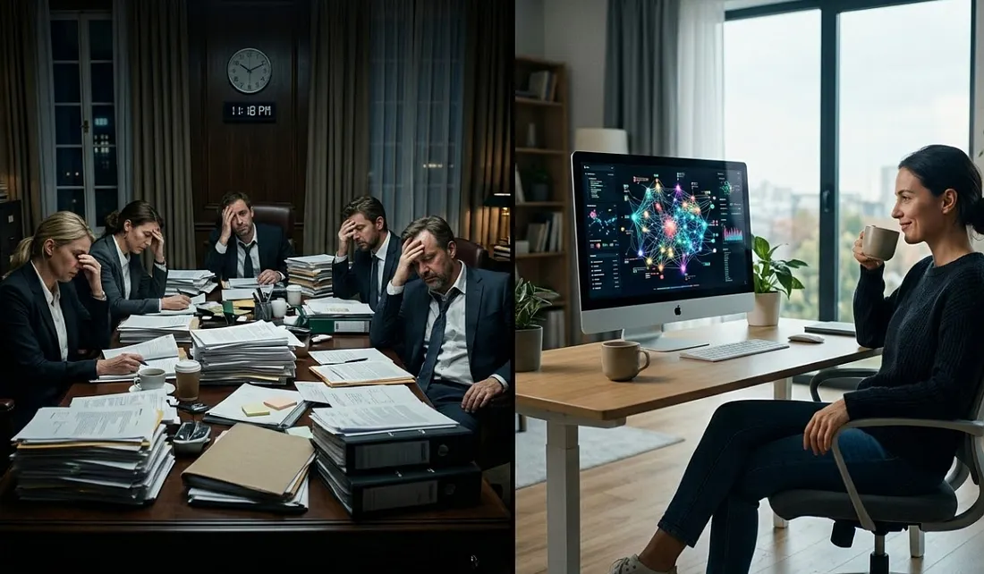 Как юрфирма из 2 человек уделала корпорацию со 100 юристами с помощью подписки на ИИ за $20 - 1