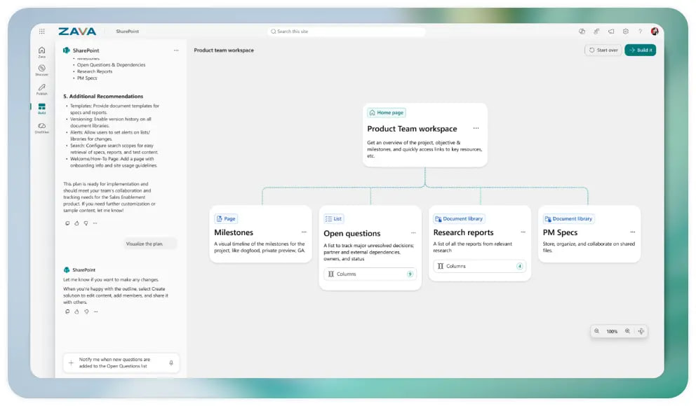 После редизайна SharePoint работает на основе ИИ от Anthropic - 4