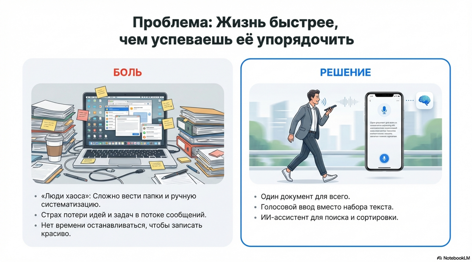 Голосовой ежедневник на базе Google и ИИ: личная система управления хаосом заметок и планирования - 2