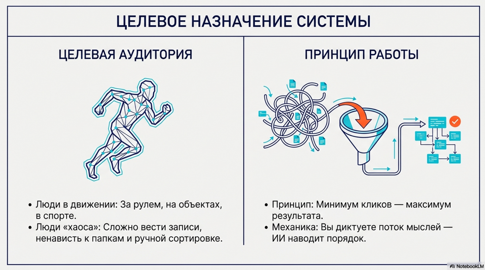 Голосовой ежедневник на базе Google и ИИ: личная система управления хаосом заметок и планирования - 1