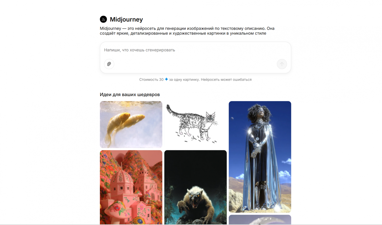 Нейросеть Midjourney: Гайд по использованию генератора изображений из РФ без VPN - 6